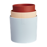 lex pott set 14cm azul celeste